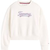 Sweater - Ivory - Katoen - Lange Mouwen - Ronde Hals