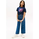 TOMMY HILFIGER Shirt  navy / aqua / rosa