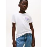 TOMMY HILFIGER Shirt  lichtblauw / sering / lichtroze / wit