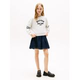 Sweater - Zwart - Sweatstof - Ronde Hals - Logoprint