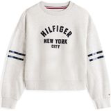 TOMMY HILFIGER Sweatshirt  donkerblauw / grijs / zwart