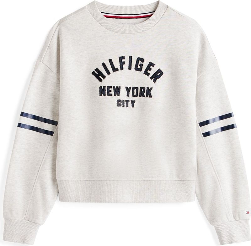 Sweater - Zwart - Sweatstof - Ronde Hals - Logoprint