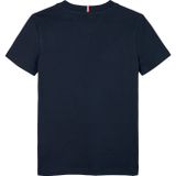 Tommy Hilfiger T-Shirt - Script Vlag - Cloudy Blue - Tommy Hilfiger - 1½ jaar (86) - T-Shirts
