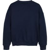 Sweater - Ronde Hals - Zwart - Sweatstof - Logoprint