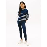 Tommy Hilfiger - Legging - Dark Night Navy - Voor Kinderen Tot 16 Jaar - Met Logo-opdruk
