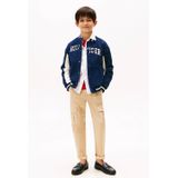 Tommy Hilfiger - Th Mixed Graphic Bomber Sweatshirt - Dark Night Navy - Kind