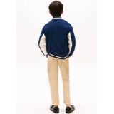 Tommy Hilfiger - Th Mixed Graphic Bomber Sweatshirt - Dark Night Navy - Kind