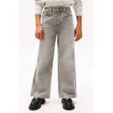 Tommy Hilfiger - Mabel - Jeans - Grey - Hoog Taillehoogte - Riemlussen