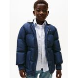 Regular fit gewatteerd jack met vulling van dons en veren