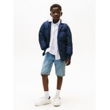 Regular fit gewatteerd jack met vulling van dons en veren