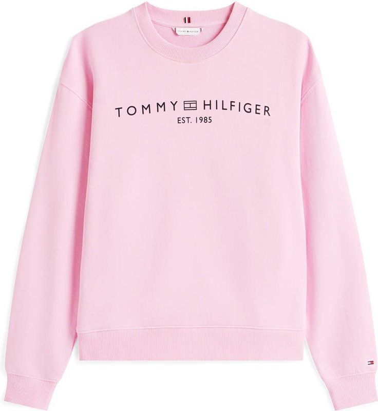 Tommy Hilfiger - MDRN REG CORP LOGO - Sweatshirt - Classic Pink