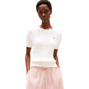 Tommy Hilfiger - Pull - Wit - Zijde