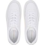 Tommy Hilfiger - CASUAL CUPSOLE SNEAKER - Wit - Plateausneakers