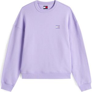Tommy Jeans - Tjw Bxy Badge Crew - Sweatshirt - Ophelia Purple - Vrouwen
