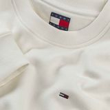 Tommy Jeans - Sweatshirt - Katoen - Ronde Hals - Geribbelde Randen