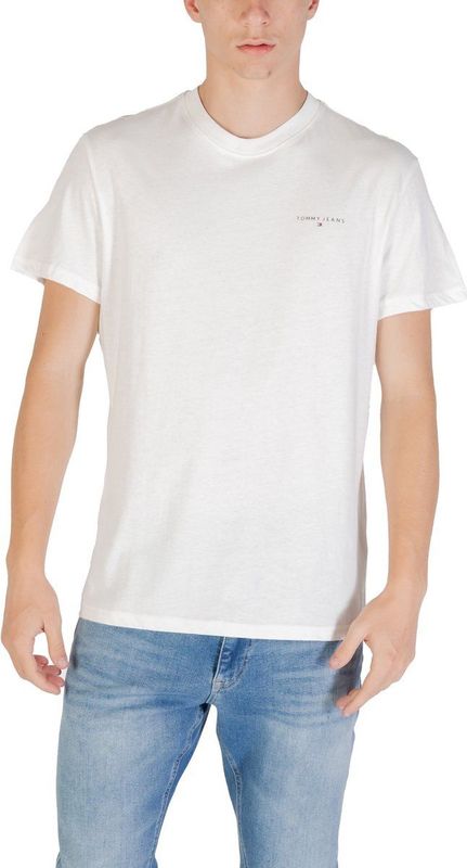 Tommy Jeans - Casual T-shirt - Zwart - 100% Katoen