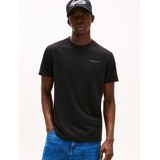 Tommy Jeans - Basic Shirt - Katoen - Casual Design - Korte Mouwen