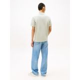 Poloshirt - Misty Sage - Katoen - Polokraag - Korte Knoopsluiting