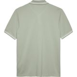Poloshirt - Misty Sage - Katoen - Polokraag - Korte Knoopsluiting