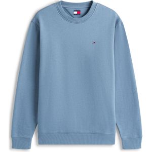 Tommy Jeans - TJM REG S Flag Crew EXT - Trui - Blauw - Katoen