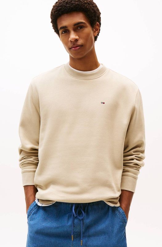 Sweater - Effen - Sweatstof - Ronde Hals - Lange Mouw - Normale Pasvorm