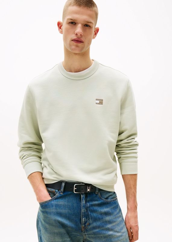 Tommy Hilfiger - Groene Sweatvest - Heren - Katoen