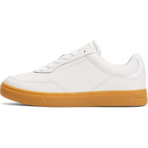 TOMMY HILFIGER - Sneakers Laag - Ecru/Goud