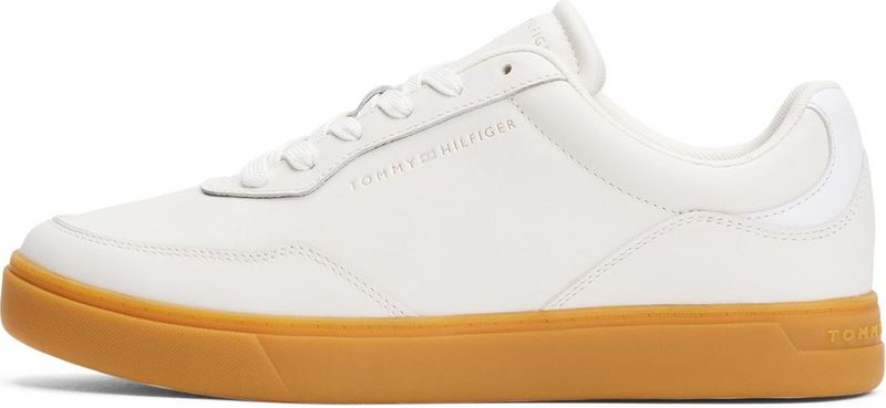 TOMMY HILFIGER - Sneakers Laag - Ecru - Goud