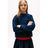 Tommy Hilfiger - MINI CORP C-NECK SWEATSHIRT - Dark Night Navy - Sweatshirt - Voor Kinderen tot 16 Jaar