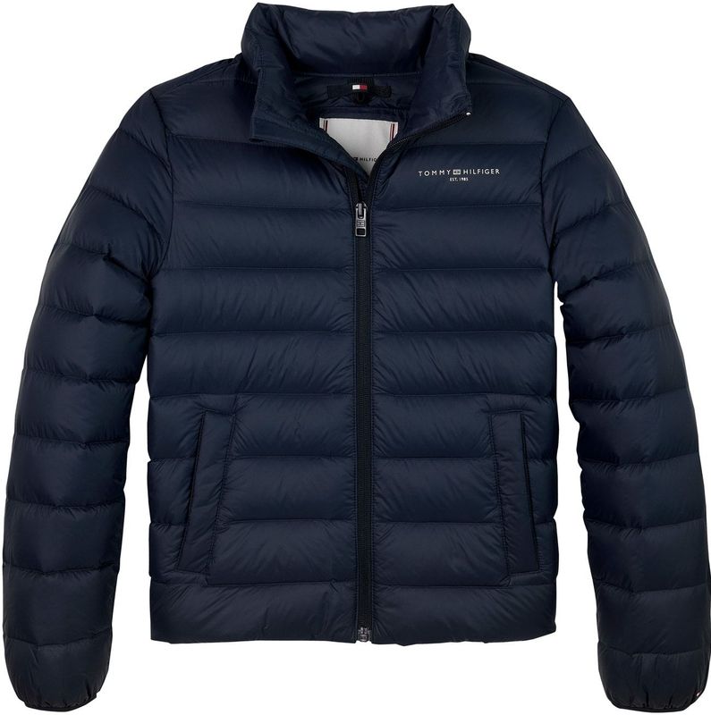 TOMMY HILFIGER - ESSENTIAL - Tussenjas - Marine - Gewatteerd