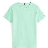 T-shirt - Menthol - Korte Mouwen - Ronde Hals - Unikleur