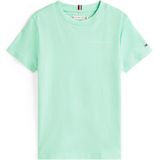 T-shirt - Menthol - Korte Mouwen - Ronde Hals - Unikleur