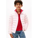 TOMMY HILFIGER Tussenjas 'ESSENTIAL'  rosa / zwart