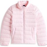 TOMMY HILFIGER Tussenjas 'ESSENTIAL'  rosa / zwart