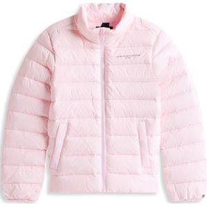 TOMMY HILFIGER Tussenjas 'ESSENTIAL'  rosa / zwart