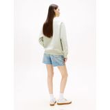 Tommy Jeans - Oversized Sweatshirt - Katoenmix - Effen - Dames