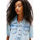 Tommy Jeans Blousejurk  lichtblauw