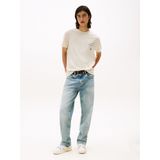 Tommy Jeans - T-shirt - Regular Fit - Katoen - Effen - Korte Mouwen