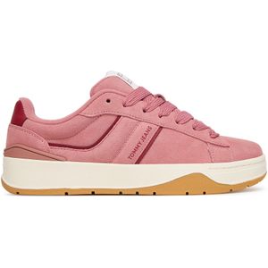 Tommy Jeans - Sneakers Laag - Roze / Magenta