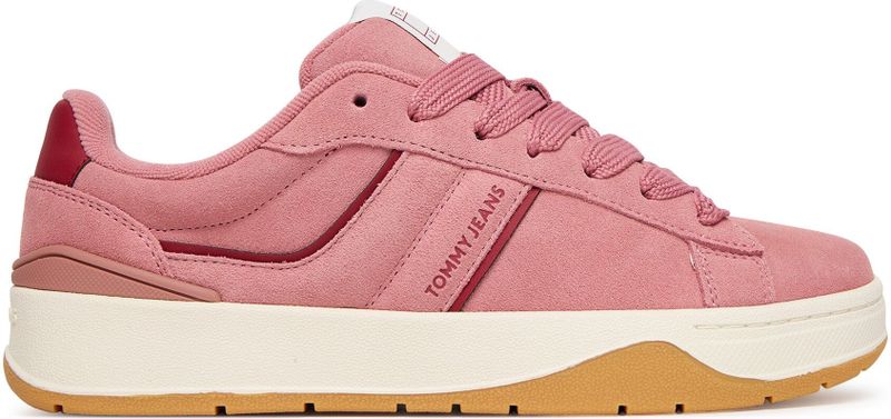 Tommy Jeans - Sneakers Laag - Roze / Magenta