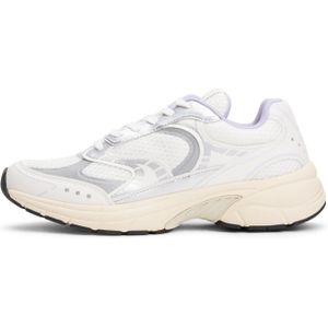 Tommy Jeans - Archive '25 Sneakers - Beige - Dames - Mesh - Rubberen Zool