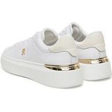 Tommy Hilfiger - Fashion Court Sneakers - Wit - Leer