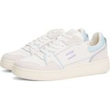 Sneaker - Ecru/Lichtblauw - Textiel/Rubber