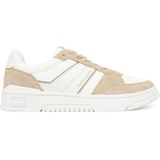 Veters - Wit/beige - Plateauhak - Textiel