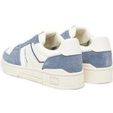 TOMMY JEANS - Gymschoenen - Wit/Blauw - Leer/Polyester/Rubber