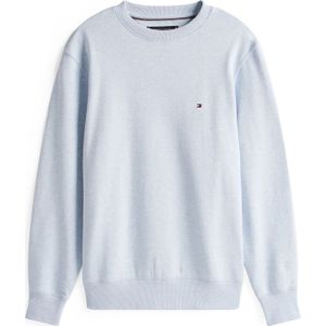 Tommy Hilfiger sweater ESSENTIAL TERRY lichtblauw