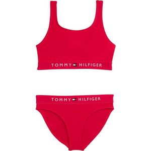 TOMMY HILFIGER Bikini  framboos / zwart / wit