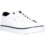 Sneakers - Contrast Voering - Leer - Ronde Neus - Logoprint