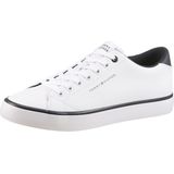 Sneakers - Contrast Voering - Leer - Ronde Neus - Logoprint