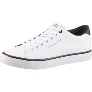 Sneakers - Contrast Voering - Leer - Ronde Neus - Logoprint